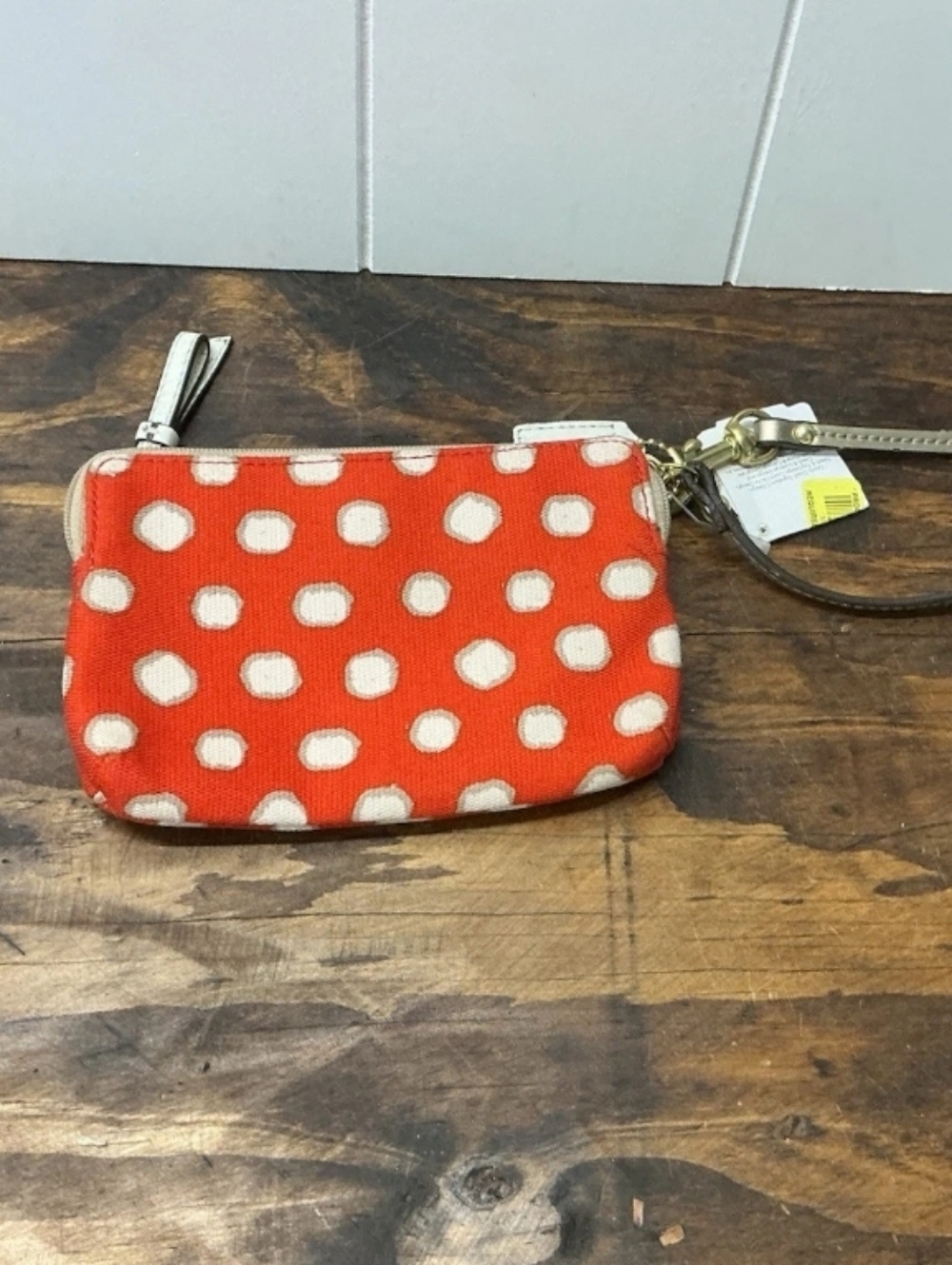 Coach Poppy  Vintage Mini Dot Wristlet With Hang Tag & Original Price Tag - Picture 7 of 7
